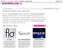 Tablet Screenshot of discotechefirenze.org